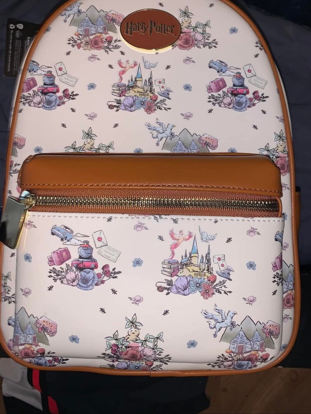 Her Universe Harry Potter Mini Backpack with Tan Trim